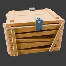 Pirate wooden box