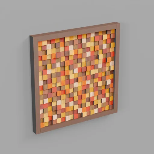 Wooden frame