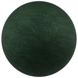 Striped Fabric Green