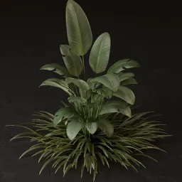 SJ-Realistic Plant For Exterior