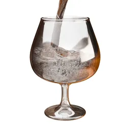 Soda Fizz & Carbonated Water Pour Glass