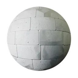 White stone stylized