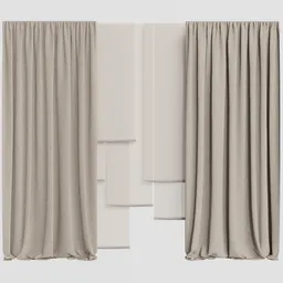 GD Silk and Cotton Curtain