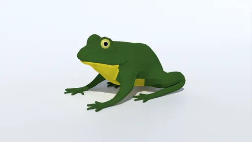 Low Poly Frog