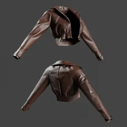 Woman Leather Style Coat