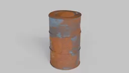 Old Rusty Barrel