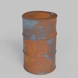 Old Rusty Barrel