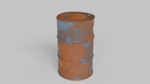 Old Rusty Barrel