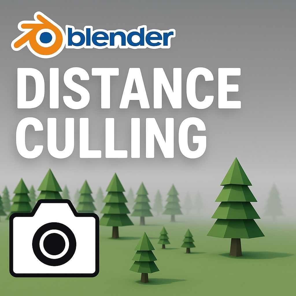 Gradient Based Distance Culling | Geometry Nodes Node Groups | Blendkit
