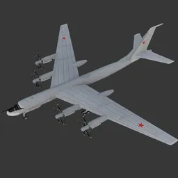 Strategic Bomber Tu95