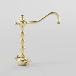 Baroque style faucet