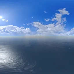 Pure Sky Sunny Clouds Day