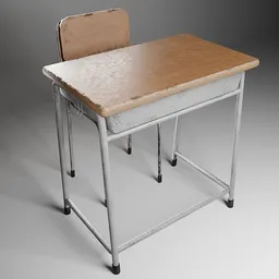 Japanese Classroom table and chair