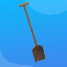 Lowpoly Shovel Teir 1