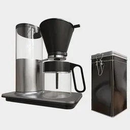 Coffee Machine Wilfa + Coffee Jar