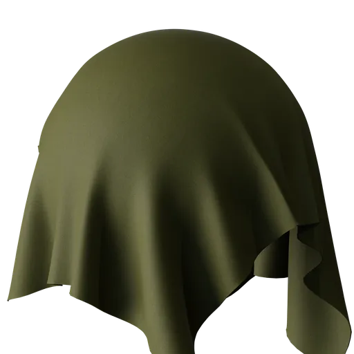 Felt kvadrat vegetable green