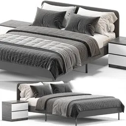 Bed IKEA SLATTUM Double