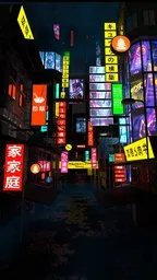 Neo tokyo City Abstract