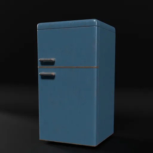 Vintage Refrigerator