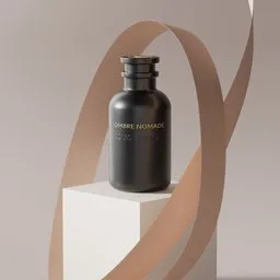 Cream Ribbon Scene