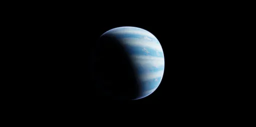 Realistic Blue Planet Atmosphere
