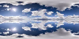 Infinite Real Sky - Sunny Clouds Day