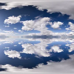 Infinite Real Sky - Sunny Clouds Day