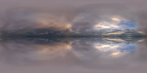 Infinite Sky HDR - Overcast Cloud Sunset