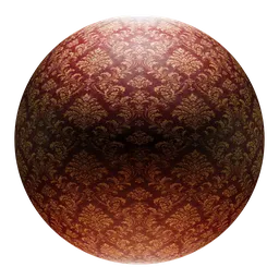 Vintage Red Wallpaper