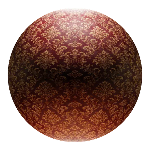 Vintage Red Wallpaper