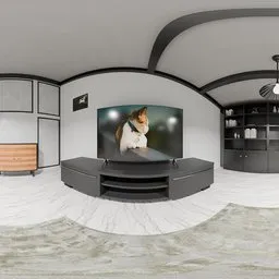 Modern Minimal Living Room Interior