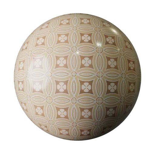 Porcelain Flower Tiles