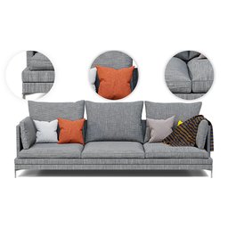 William 302 Zanotta couch