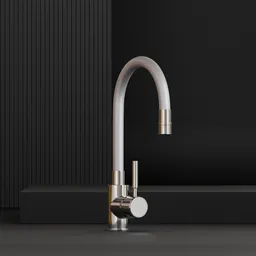 Faucet Theo City White