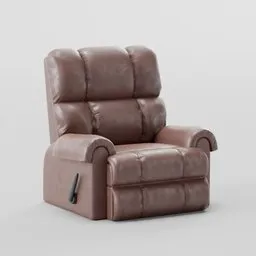 "Get cozy in style with this brown Daddy armchair 3D model for Blender 3D. Complete with a remote control and realistic, detailed scenery, this rugged ranger inspired chair is perfect for any furniture scene."