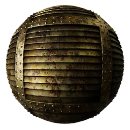 Metal Rusted Vent