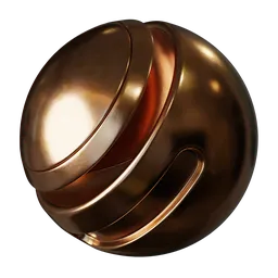 Procedural Bronze Material