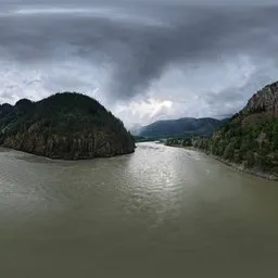 River Mountain Valley Aerial