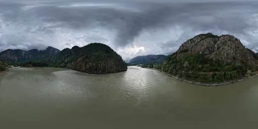 River Mountain Valley Aerial