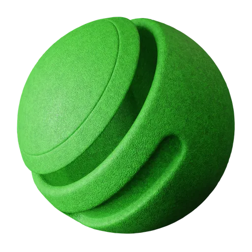 Green Textured Rubber