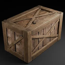 MK Wooden crate 004