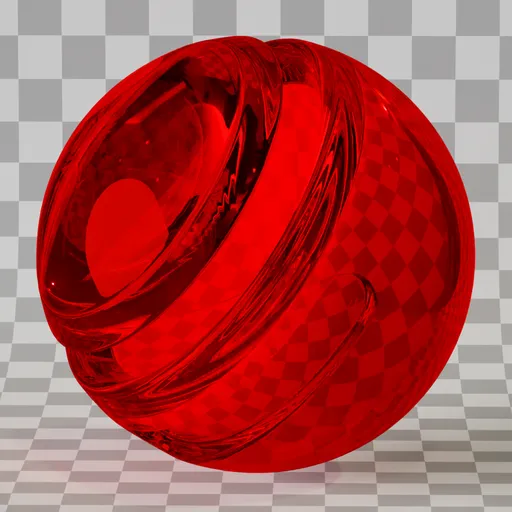 Glass Red