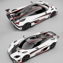 Koenigsegg Agera RS 7181(Rigged)