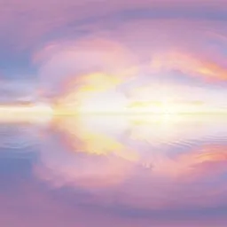Pastel Sunset Mirror Sky