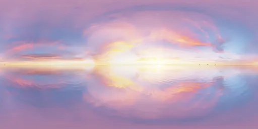 Pastel Sunset Mirror Sky
