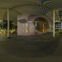 At night, iron boron