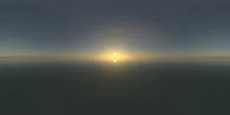 Sunny Pure Sunset Sky