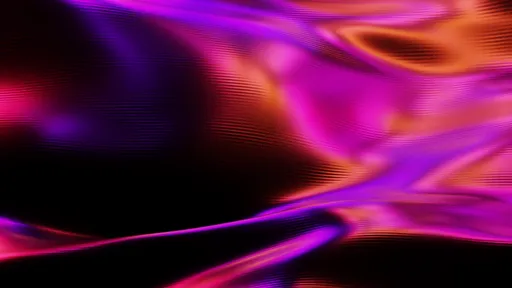 Cyberpunk Neon Wave Liquid Silk
