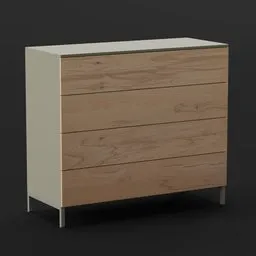 Oak Drawer Chest