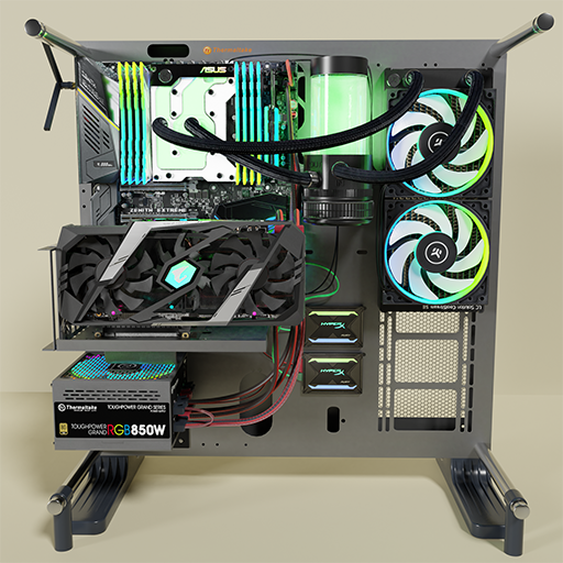 Thermaltake core p3 FREE Computer Components & Hardware models